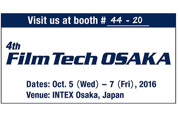 [Exhibition] Osaka Filmtech 2016