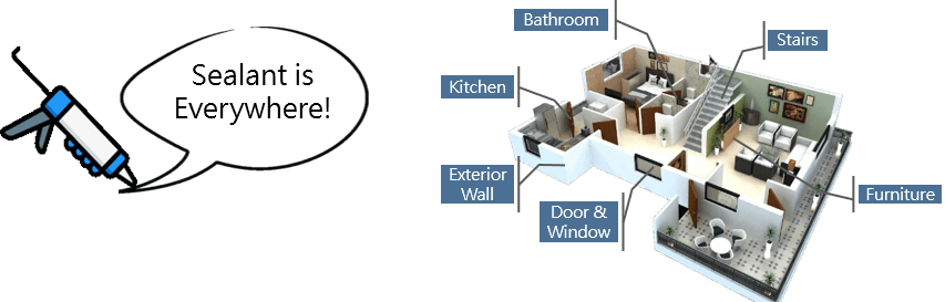 Construction Sealants in Our Daily Lives